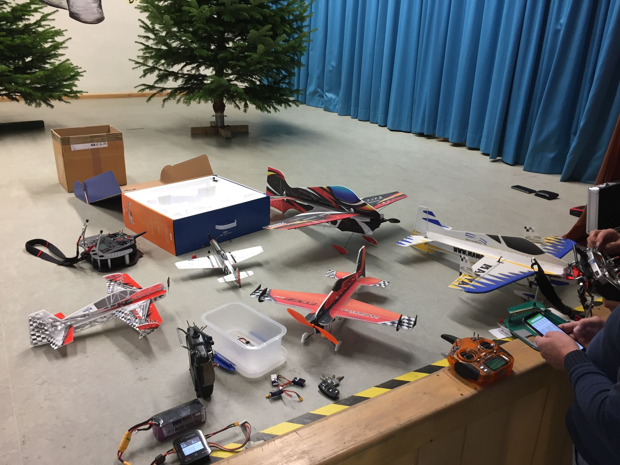 Hallenfliegen Bild 1